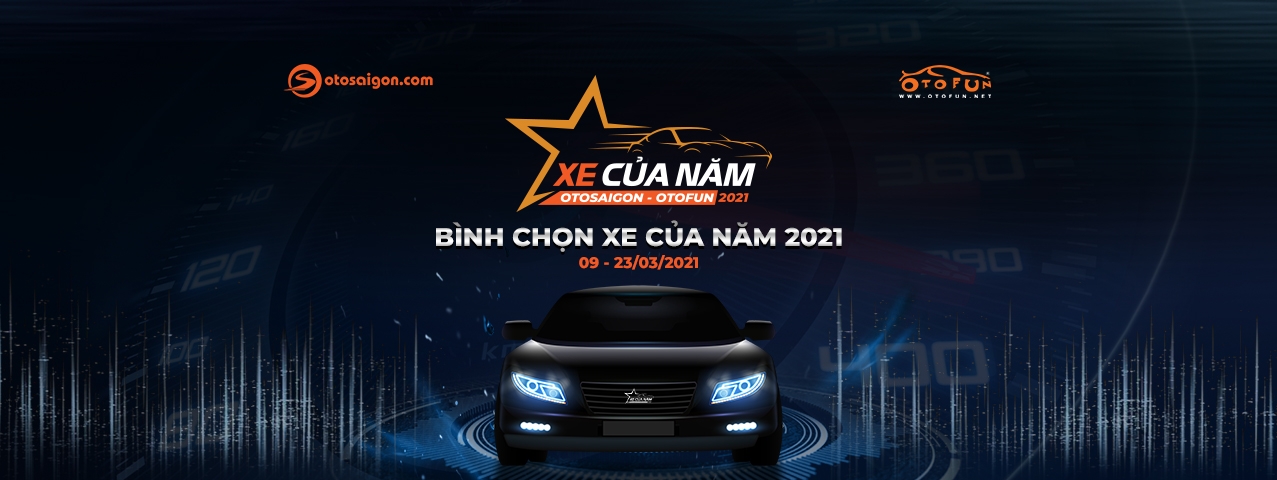 OTOFUN và OTOSAIGON đồng tổ chức Bình chọn Xe của năm 2021