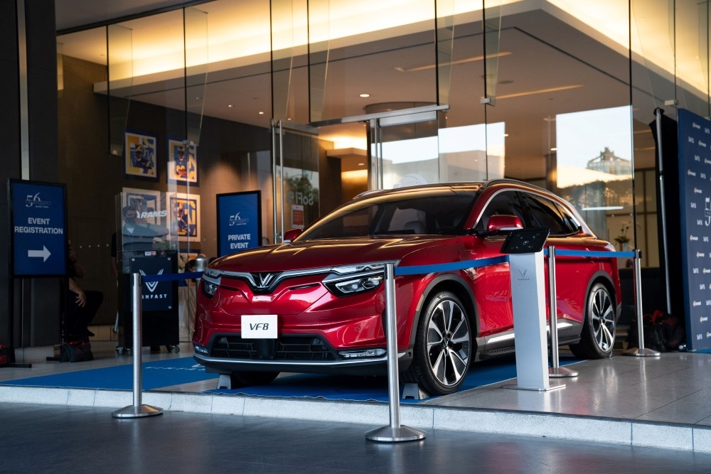 VinFast tổ chức roadshow xe điện tại Mỹ VinFast tổ chức roadshow xe điện tại Mỹ