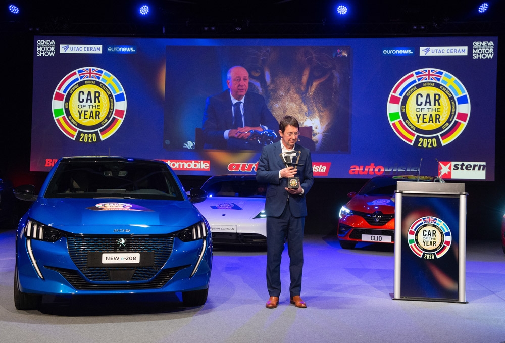 peugeot 208 xuat sac gianh duoc danh hieu xe chau au cua nam 2020