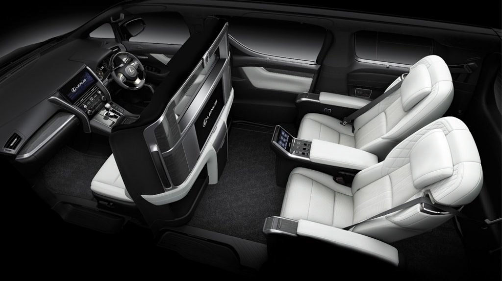 mpv hang sang lexus lm ra mat tai thai lan gia ban tu 4 ty dong