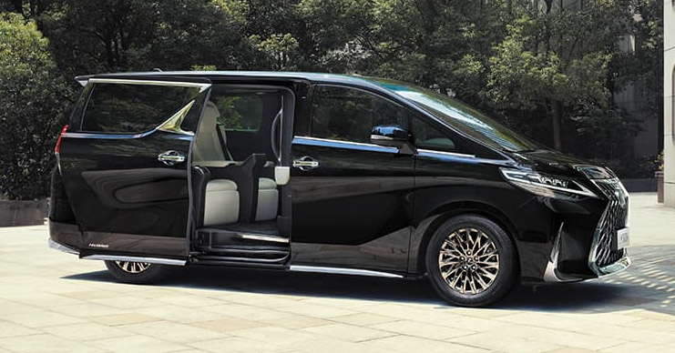 mpv hang sang lexus lm ra mat tai thai lan gia ban tu 4 ty dong