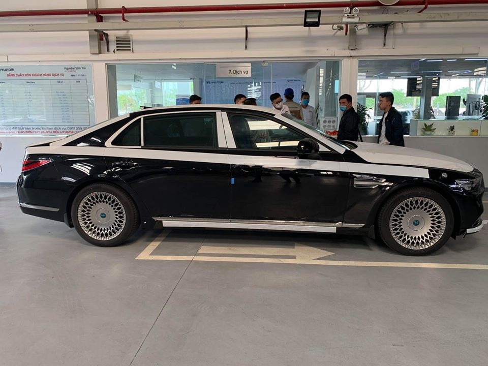 Xe sang Genesis G90 2020 đầu tiên về Việt Nam xe sang genesis g90 2020 dau tien ve viet nam