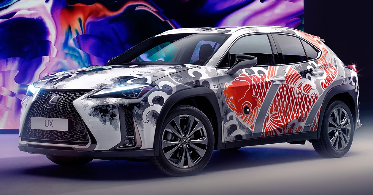 Lexus UX phiên bản đặc biệt dành cho người mê cá Koi lexus ux phien ban dac biet danh cho nguoi me ca koi