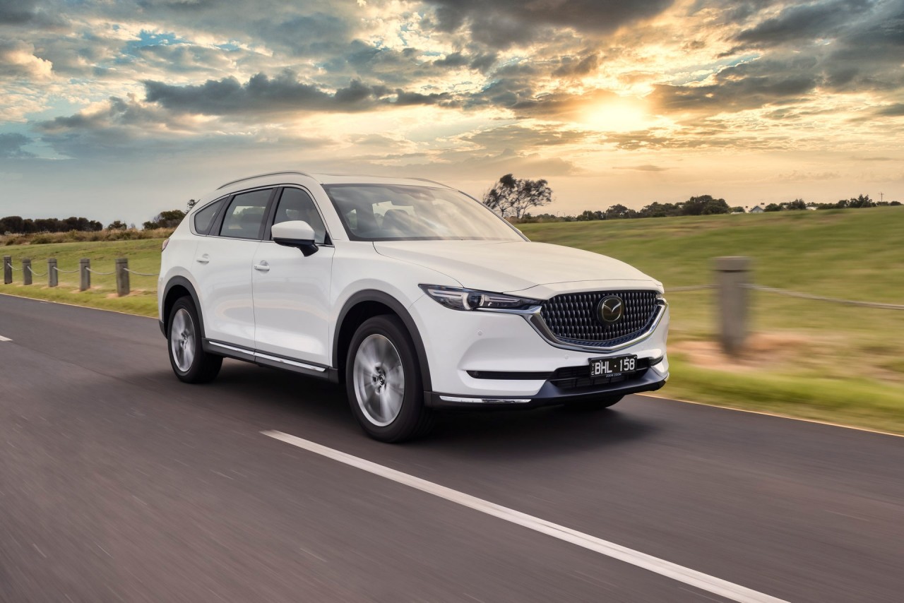 Mazda CX-8 bản 6 chỗ có giá 1,25 tỷ đồng tại Australia Mazda CX-8 bản 6 chỗ có giá 1,25 tỷ đồng tại Australia