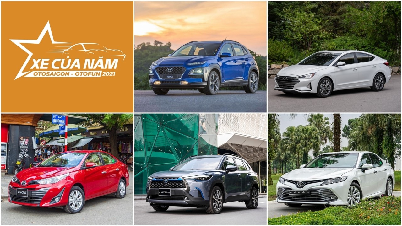 Xe của năm 2021: Hyundai và Toyota tăng tốc