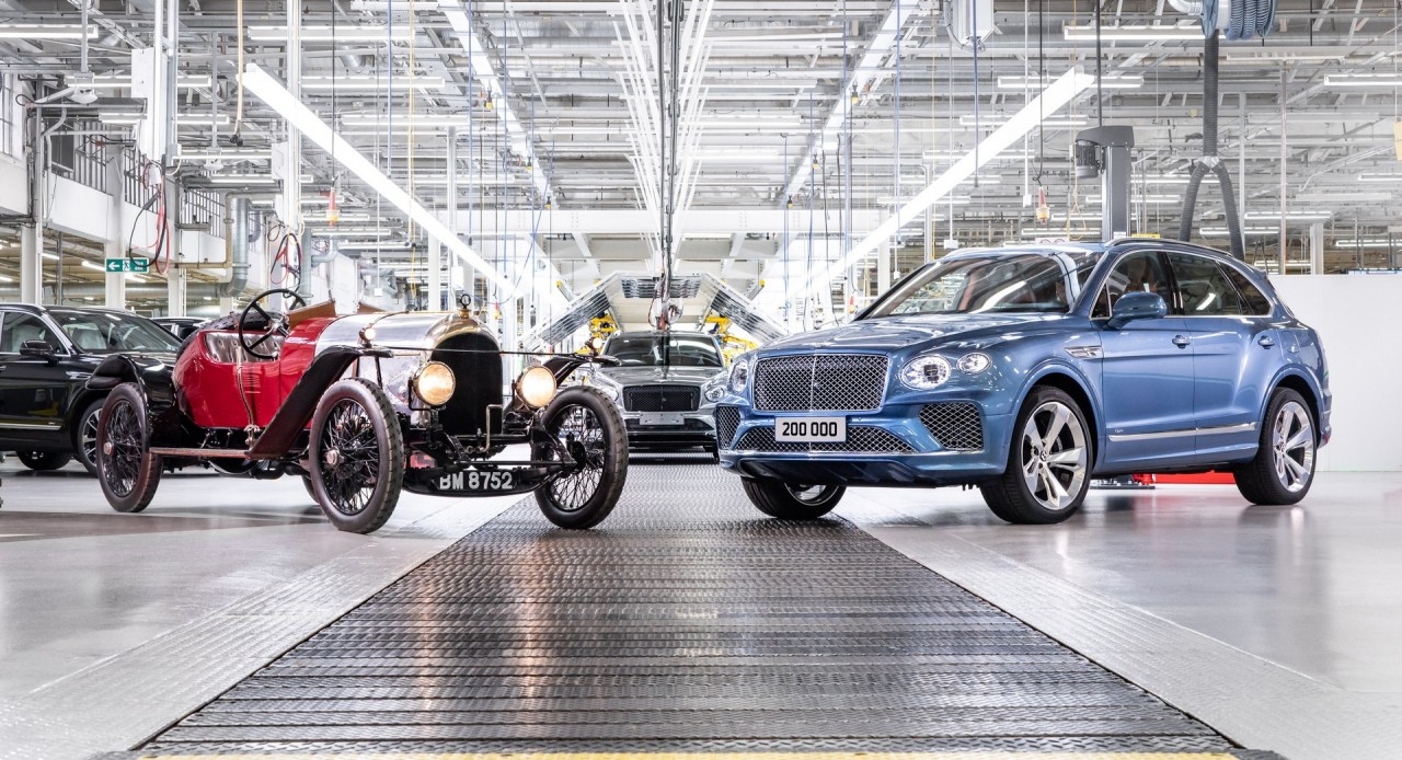 Bentley xuất xưởng chiếc xe thứ 200.000 Bentley xuất xưởng chiếc xe thứ 200.000