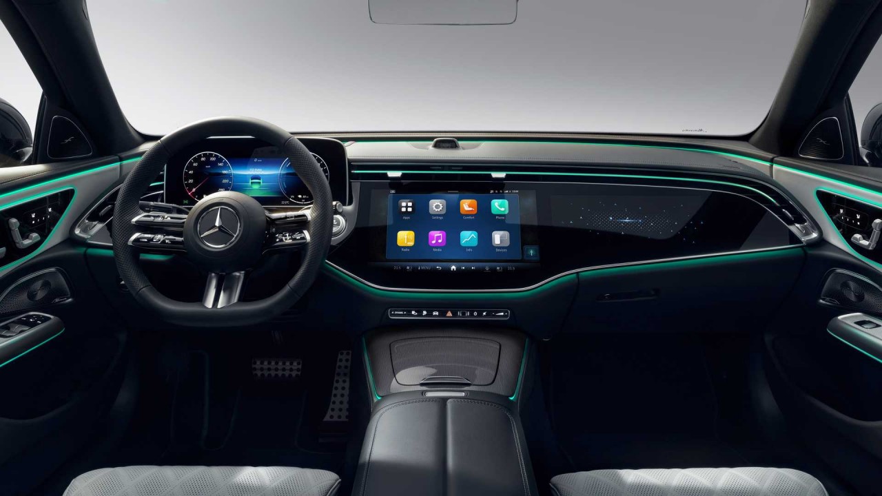 Công bố nội thất Mercedes E-Class thế hệ mới Công bố nội thất Mercedes E-Class thế hệ mới