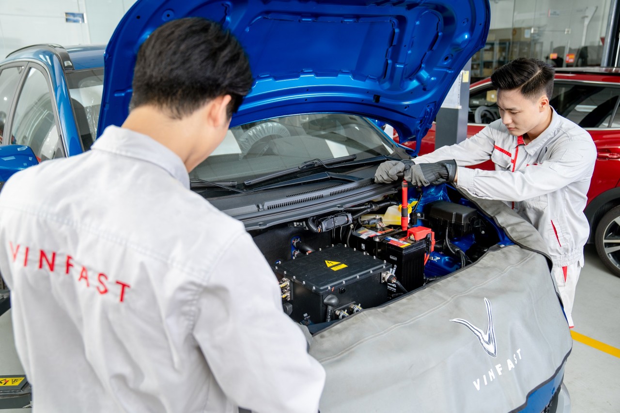 VinFast triển khai hệ thống "Xưởng dịch vụ không ngày nghỉ" VinFast triển khai hệ thống "Xưởng dịch vụ không ngày nghỉ"