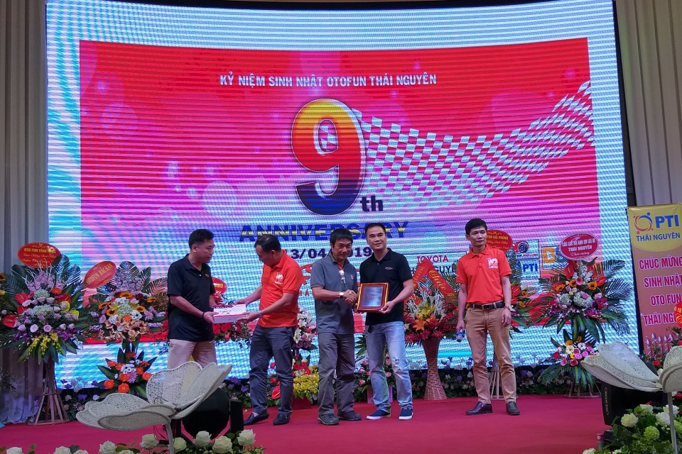 Chi hội OtoFun Thái Nguyên kỷ niệm sinh nhật lần thứ 9 chi hoi otofun thai nguyen ky niem sinh nhat lan thu 9