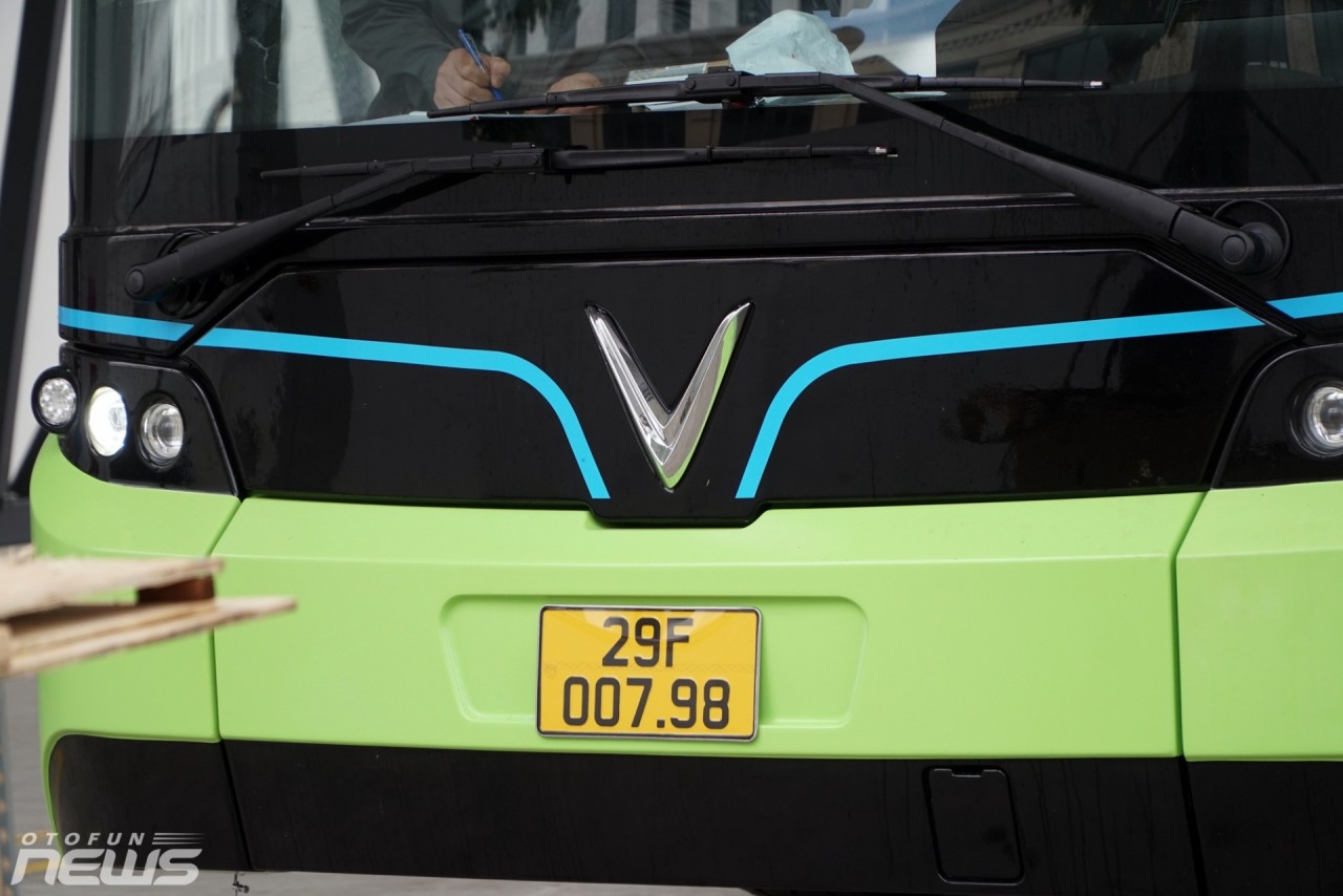 Lộ hình ảnh xe buýt điện VinBus Lộ hình ảnh xe buýt điện VinBus