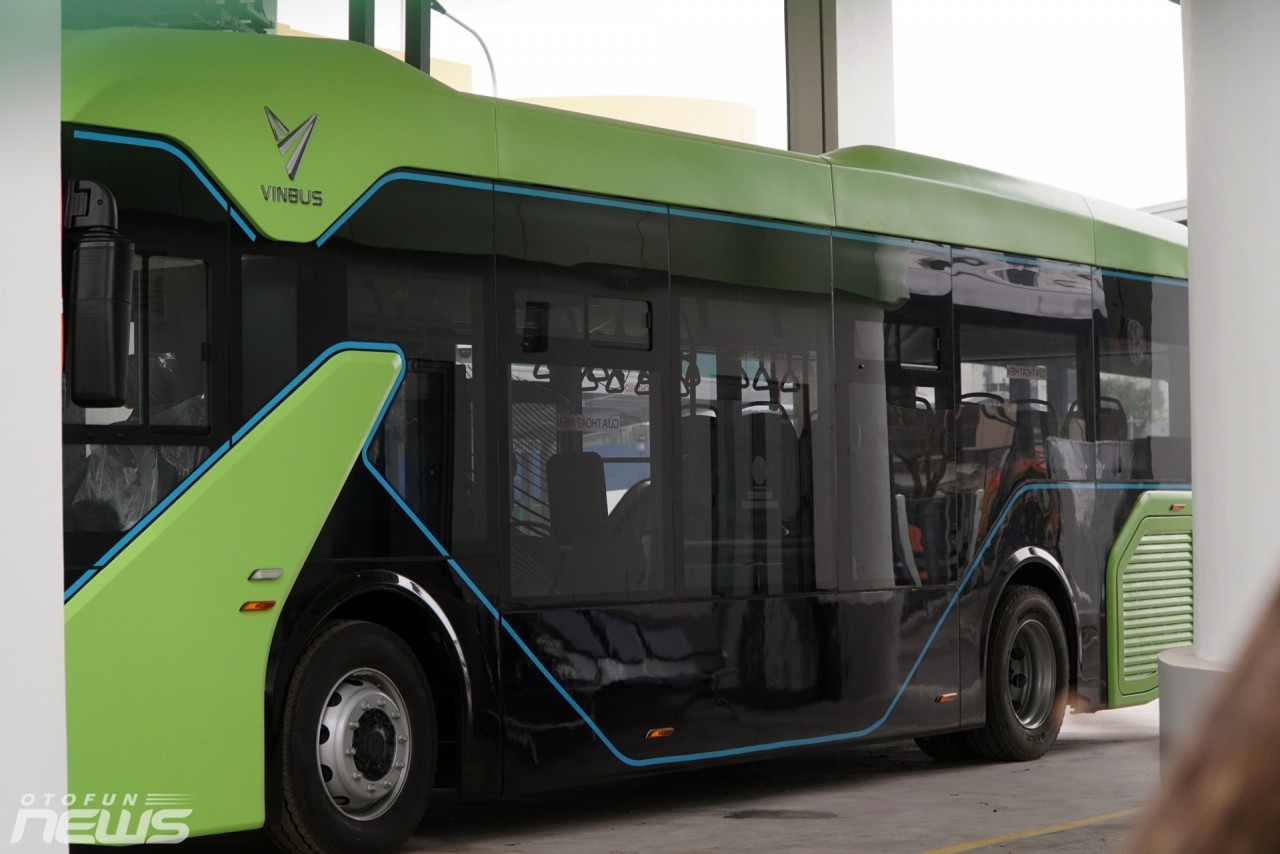 Lộ hình ảnh xe buýt điện VinBus Lộ hình ảnh xe buýt điện VinBus