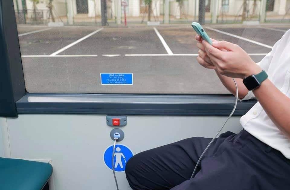 Lộ hình ảnh xe buýt điện VinBus Lộ hình ảnh xe buýt điện VinBus