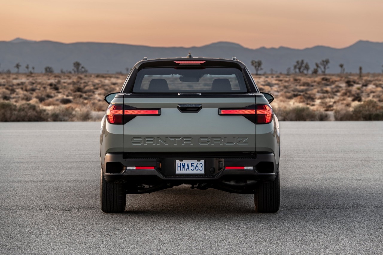 Xe bán tải Hyundai Santa Cruz đầu tiên trên thế giới