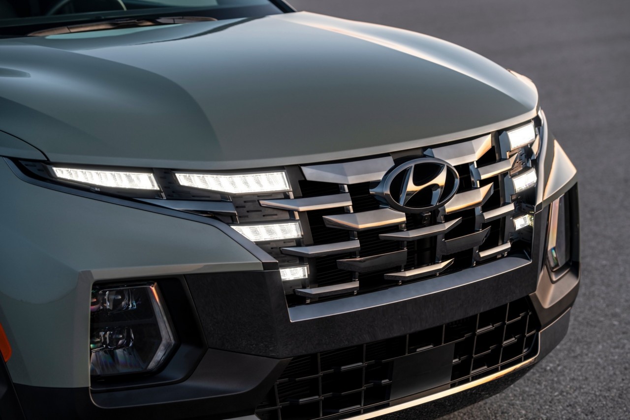 Xe bán tải Hyundai Santa Cruz đầu tiên trên thế giới