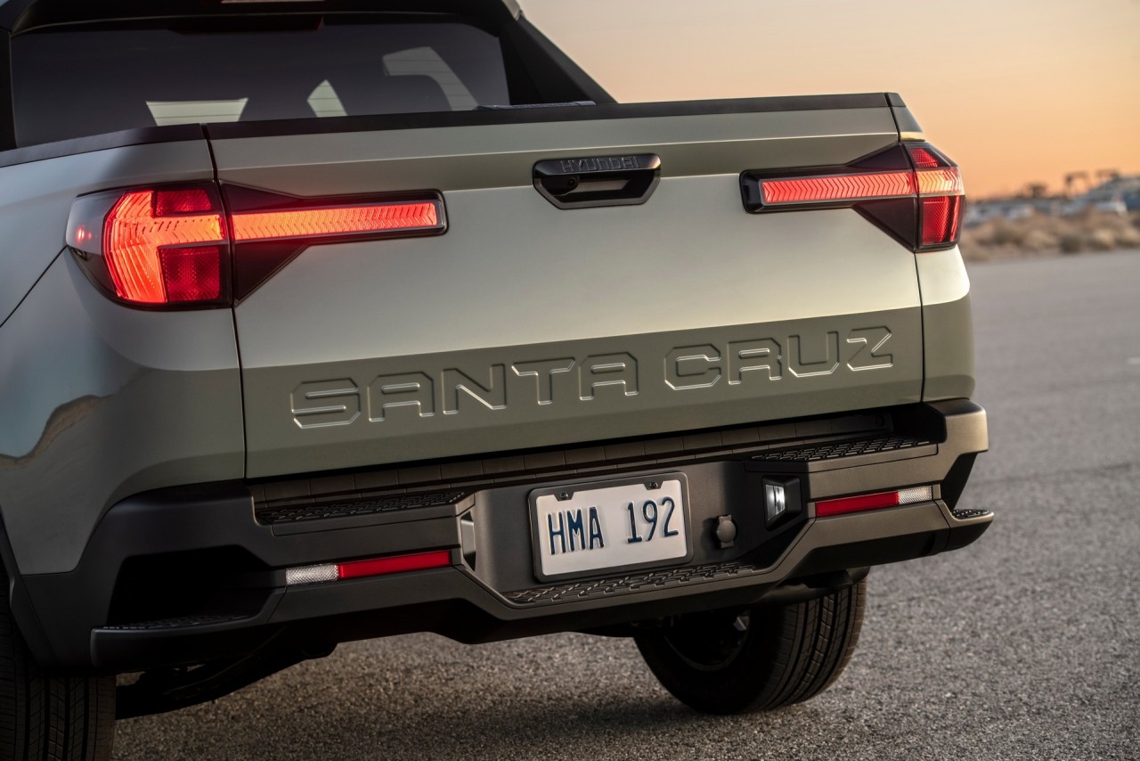 Xe bán tải Hyundai Santa Cruz đầu tiên trên thế giới