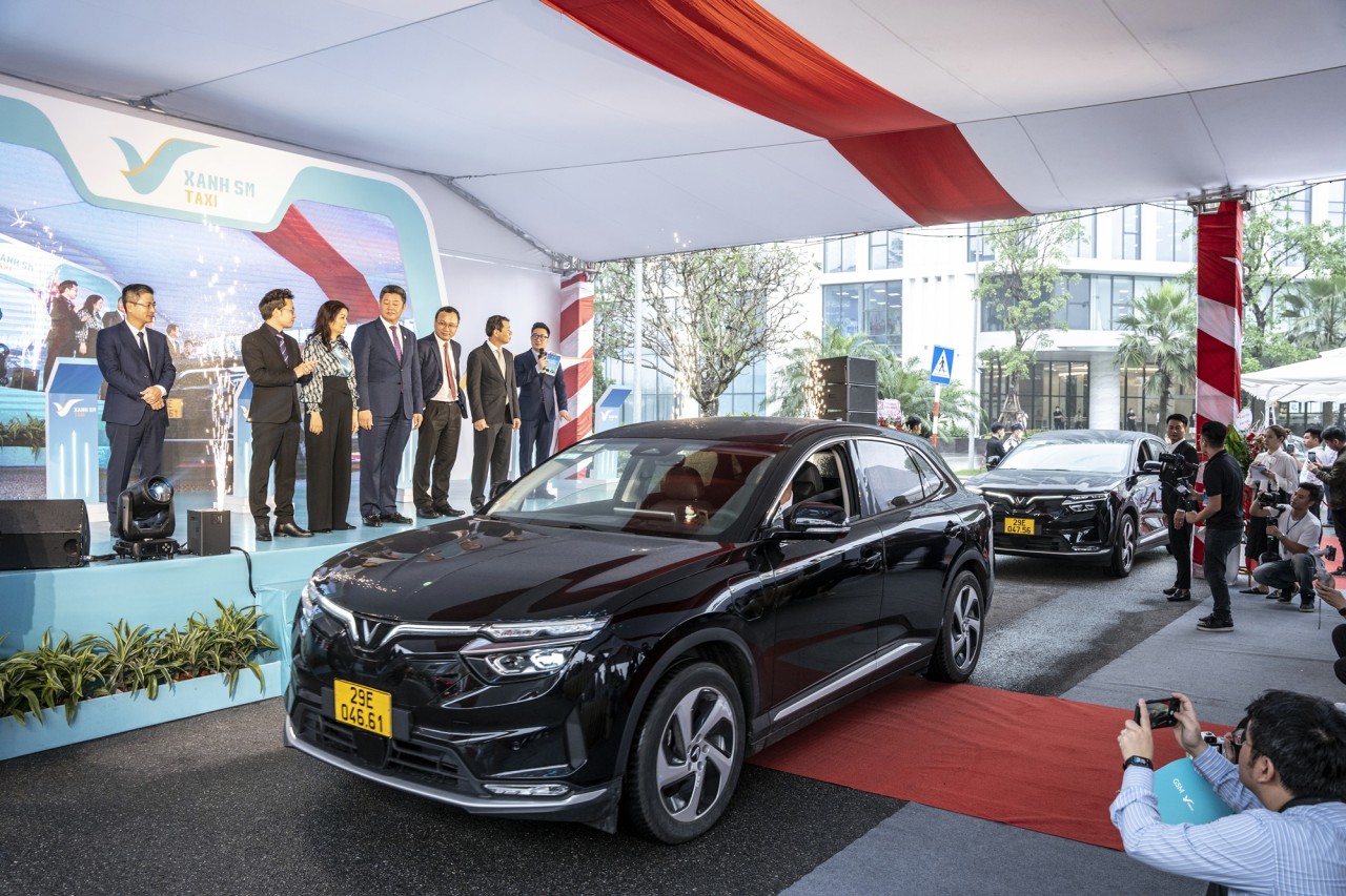 1 triệu chuyến taxi điện Xanh SM được thực hiện 1 triệu chuyến taxi điện Xanh SM được thực hiện