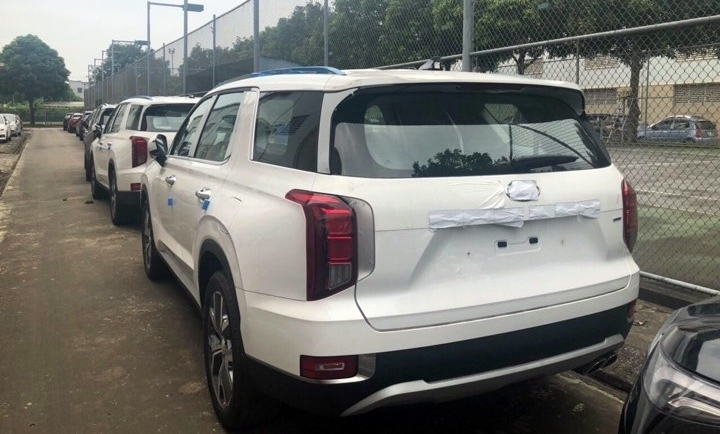 hyundai palisade bat ngo xuat hien tai viet nam voi so luong lon