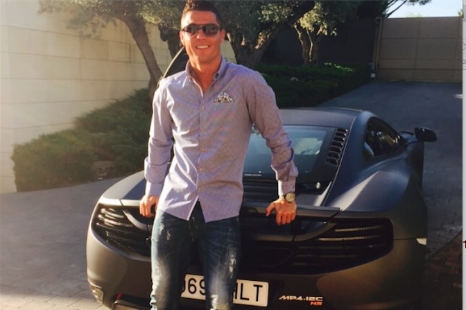 Cristiano Ronaldo tậu siêu xe McLaren Senna cristiano ronaldo tau sieu xe mclaren senna