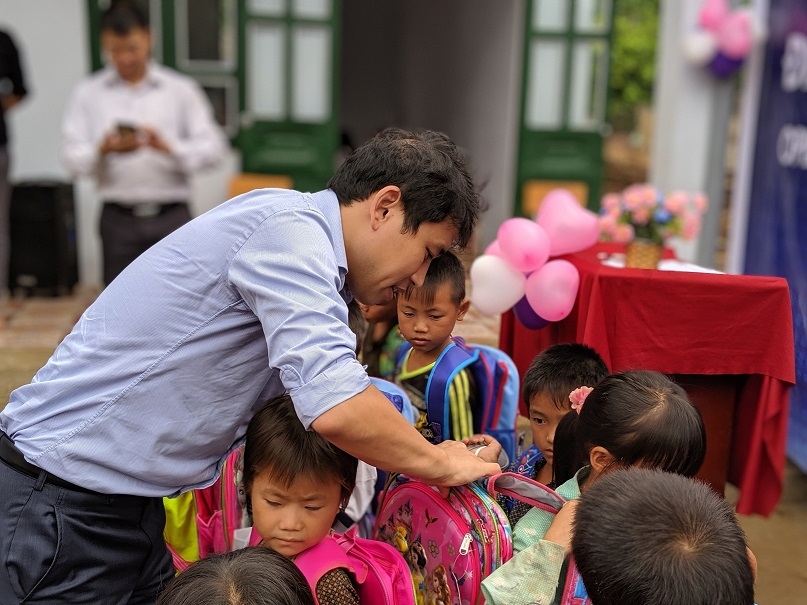 toyota viet nam xay truong hoc cho tre em vung cao