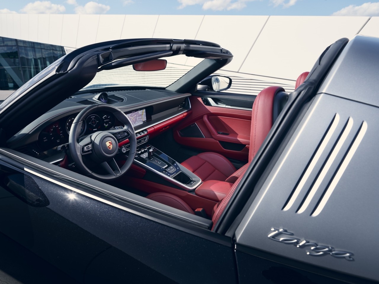 porsche 911 targa ra mat cong suat 380 445 ma luc