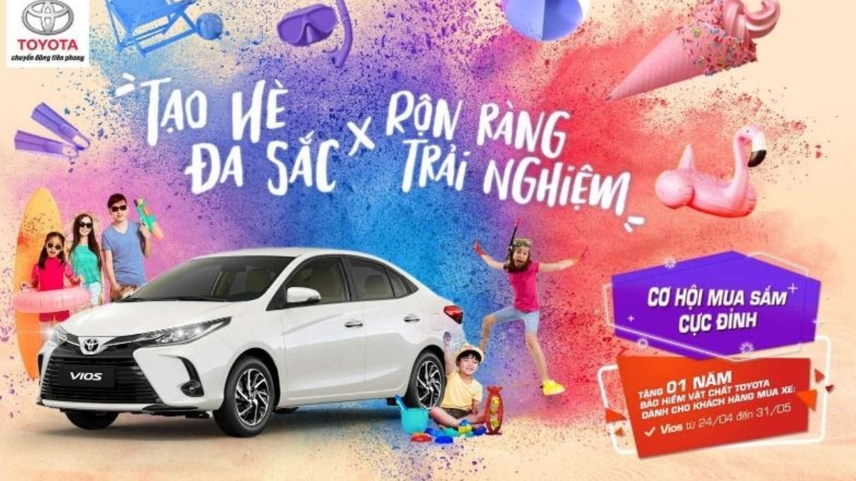 Rinh ngay gói bảo hiểm vật chất lên đến 11,3 triệu đồng với Vios 2021 trong tháng 5 này