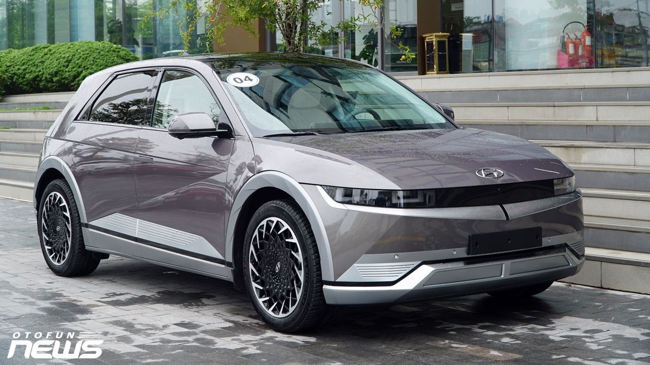 Hình thực tế xe điện Hyundai Ioniq 5 tại đại lý