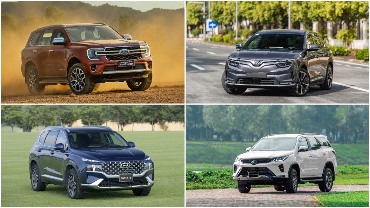 Tính từ đầu năm, VinFast VF8 bán chạy thứ hai phân khúc CUV-SUV cỡ D
