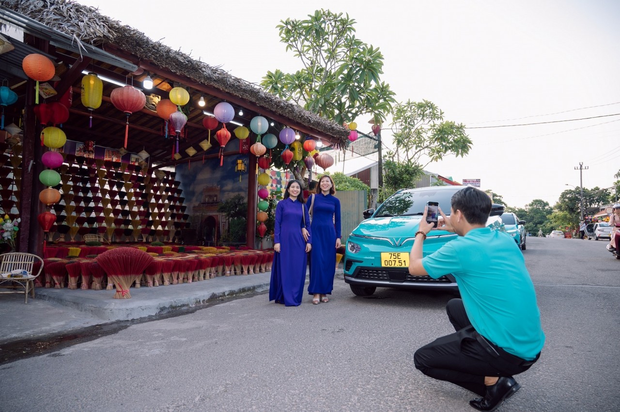 Taxi điện Xanh SM có mặt tại Huế, giảm 50% giá cước Taxi điện Xanh SM có mặt tại Huế, giảm 50% giá cước