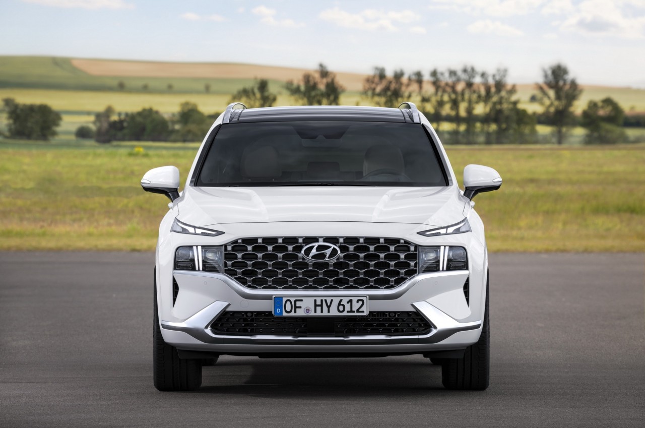 kham pha dien mao hyundai santafe moi