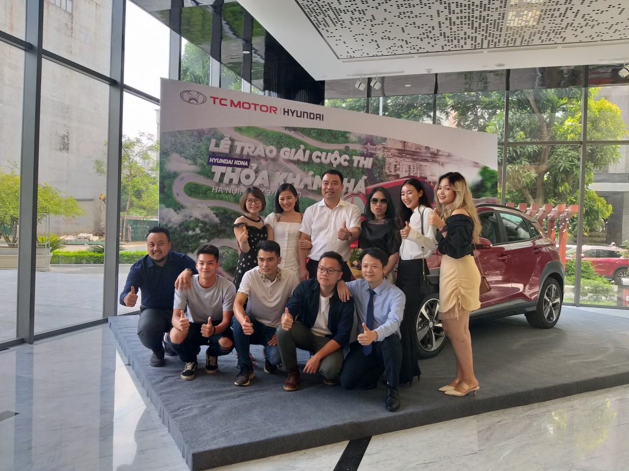 Chàng trai 9x thắng giải thưởng một chiếc Hyundai KONA chang trai 9x thang giai thuong mot chiec hyundai kona