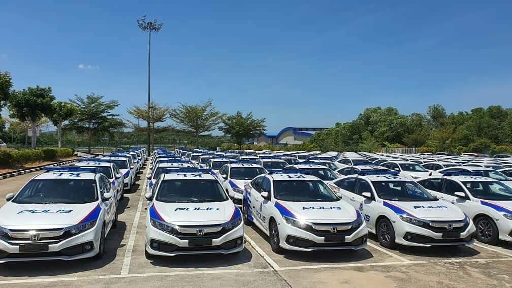 Cảnh sát Malaysia nhận 425 xe Honda Civic mới canh sat malaysia nhan 425 xe honda civic moi