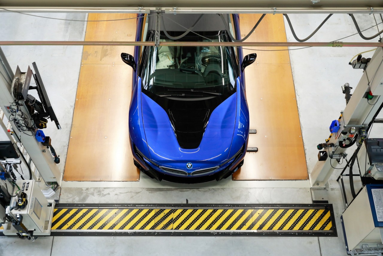 BMW i8 cuối cùng xuất xưởng bmw i8 cuoi cung xuat xuong