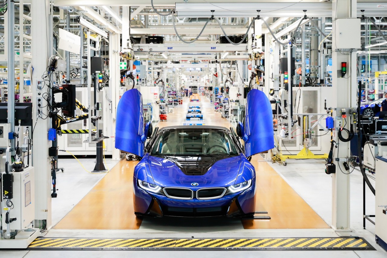 BMW i8 cuối cùng xuất xưởng bmw i8 cuoi cung xuat xuong