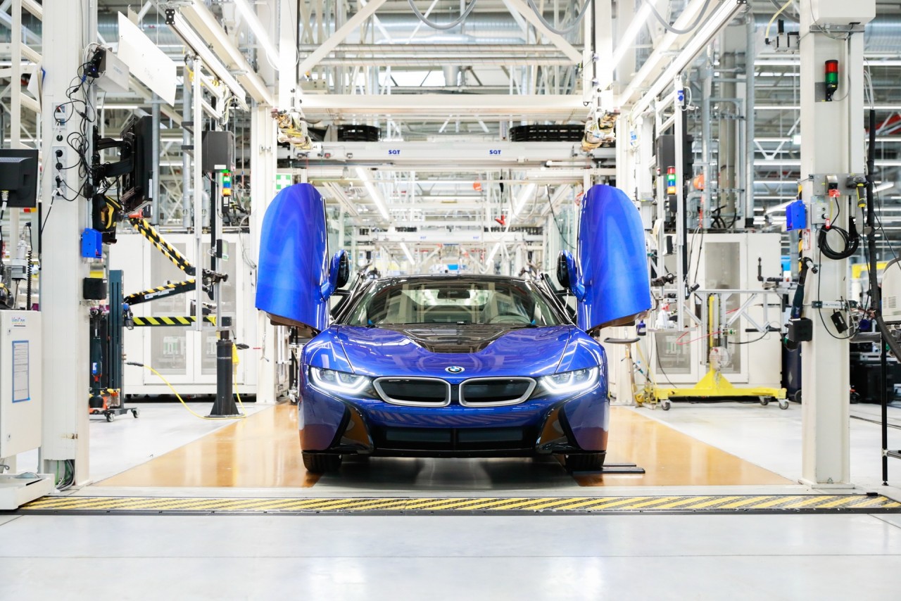 BMW i8 cuối cùng xuất xưởng bmw i8 cuoi cung xuat xuong