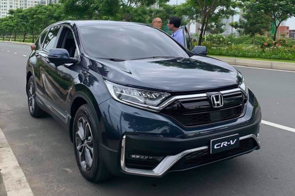 Lần đầu tiên bắt gặp Honda CR-V lắp ráp trong nước lan dau tien bat gap honda cr v lap rap trong nuoc