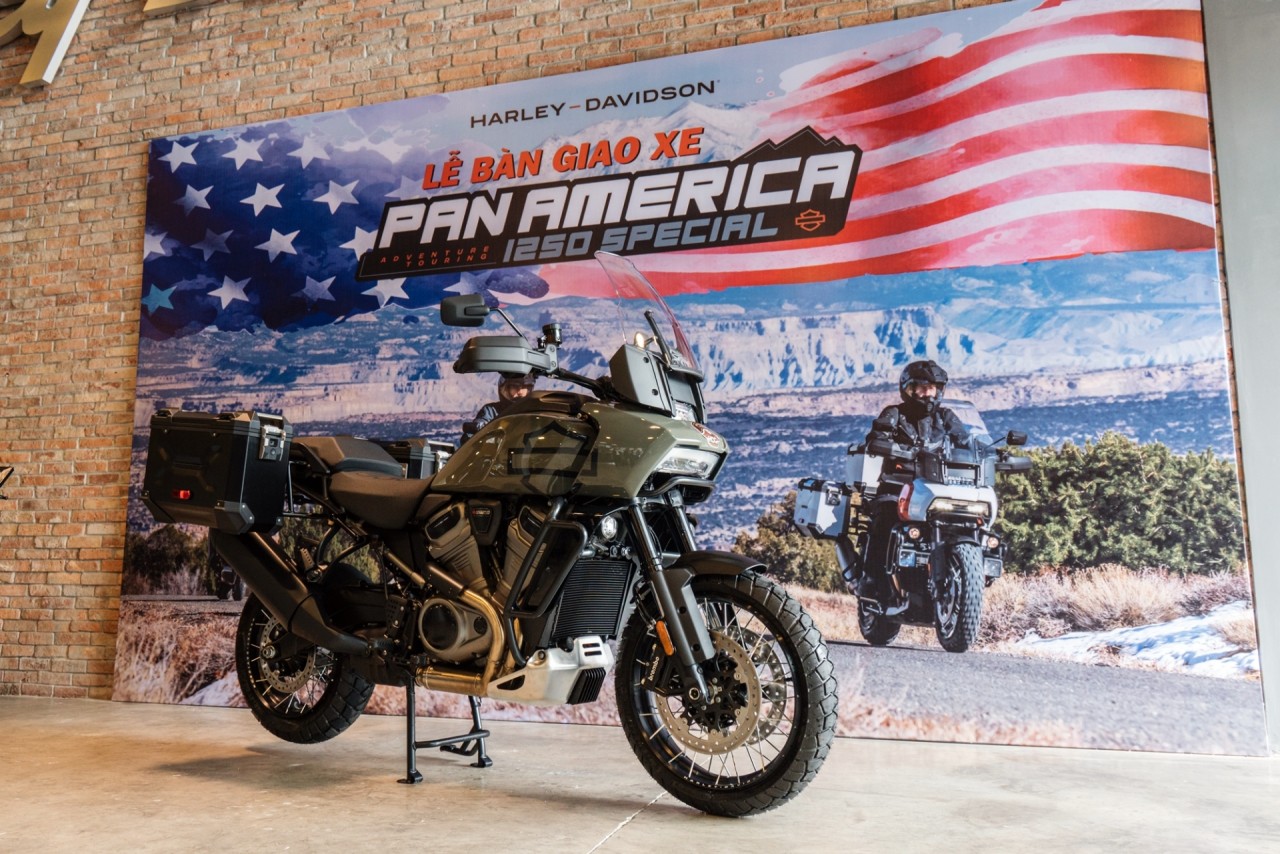 Mô tô địa hình Harley-Davidson Pan America 1250 Special đầu tiên có chủ Mô tô địa hình Harley-Davidson Pan America 1250 Special đầu tiên có chủ