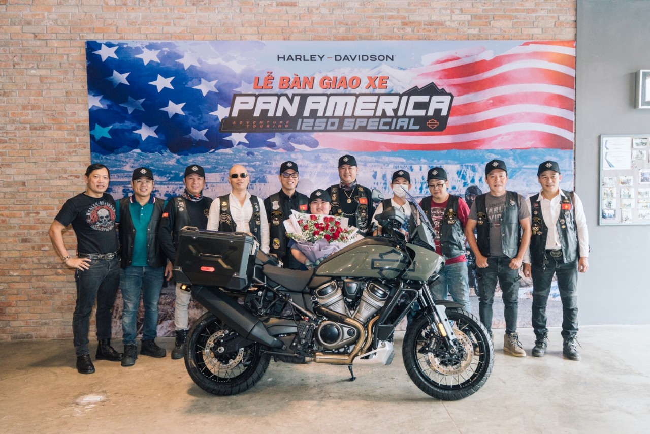 Mô tô địa hình Harley-Davidson Pan America 1250 Special đầu tiên có chủ Mô tô địa hình Harley-Davidson Pan America 1250 Special đầu tiên có chủ