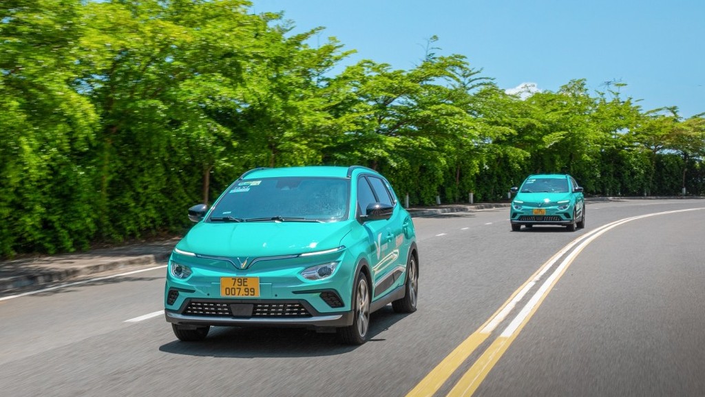 Taxi điện Xanh SM khai trương tại Nha Trang