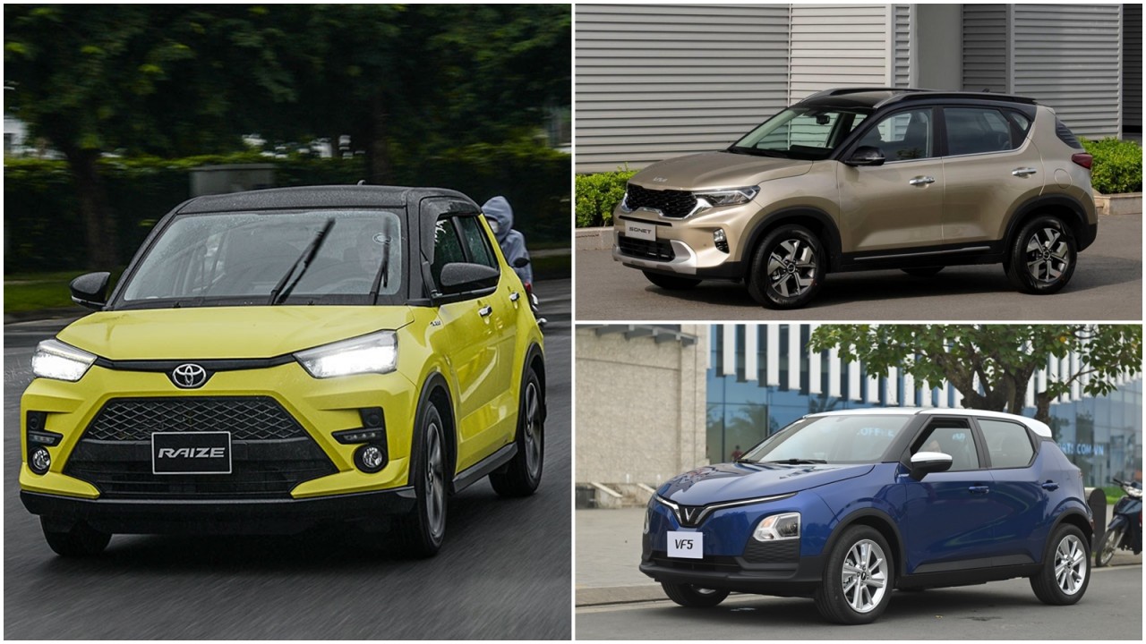Tháng 5/2023, phân khúc CUV cỡ A chỉ duy nhất Toyota Raize giảm doanh số Tháng 5/2023, phân khúc CUV cỡ A chỉ duy nhất Toyota Raize giảm doanh số