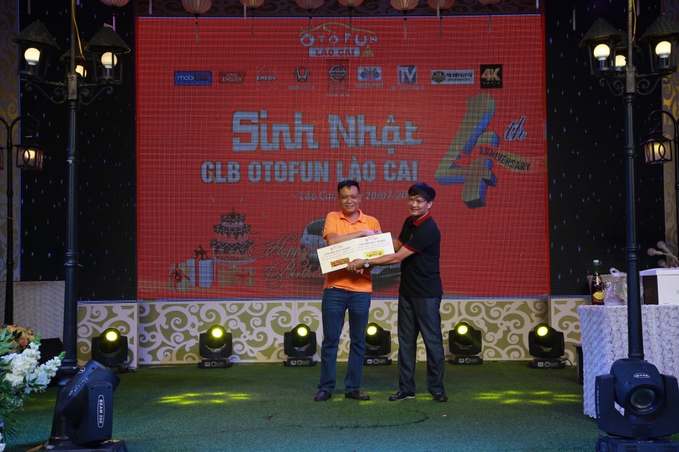 Chi hội OtoFun Lào Cai kỷ niệm 4 năm thành lập chi hoi otofun lao cai ky niem 4 nam thanh lap