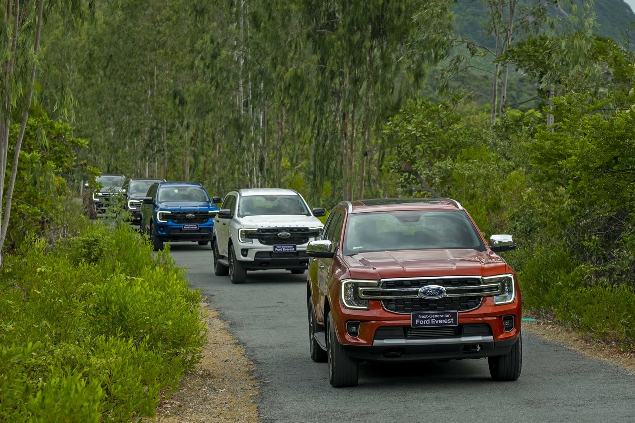 Ford Việt Nam tổ chức hành trình trải nghiệm Ford Everest hoàn toàn mới Ford Việt Nam tổ chức hành trình trải nghiệm Ford Everest hoàn toàn mới