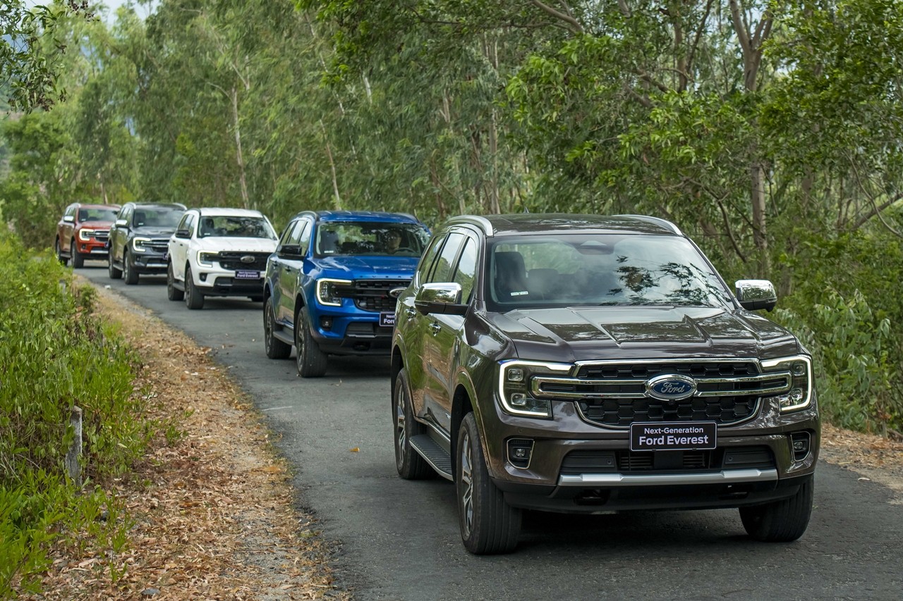 Ford Việt Nam tổ chức hành trình trải nghiệm Ford Everest hoàn toàn mới Ford Việt Nam tổ chức hành trình trải nghiệm Ford Everest hoàn toàn mới
