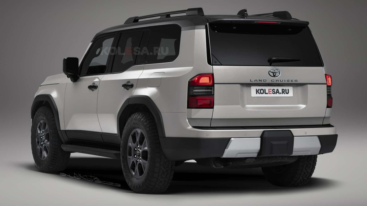 Hình phác họa Toyota Land Cruiser Prado thế hệ mới Hình phác họa Toyota Land Cruiser Prado thế hệ mới