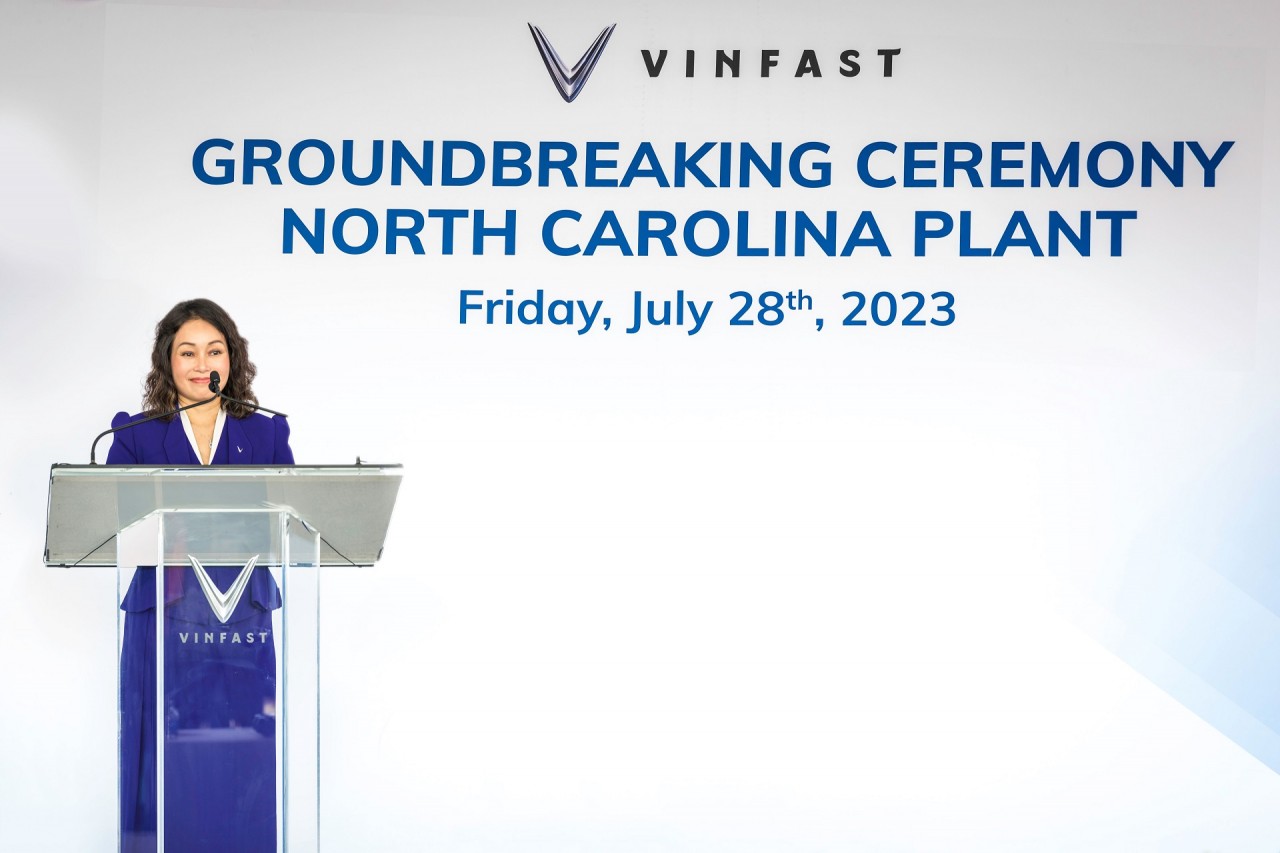 VinFast khởi công nhà máy sản xuất xe điện tại Mỹ VinFast khởi công nhà máy sản xuất xe điện tại Mỹ