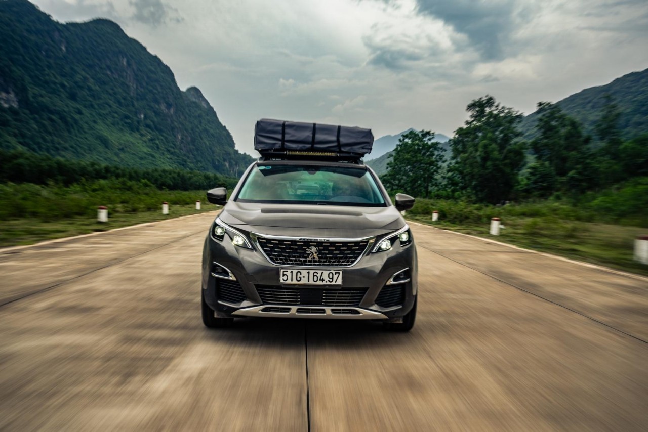 top gear cung chiec peugeot 3008 do offroad kham pha duong truong son