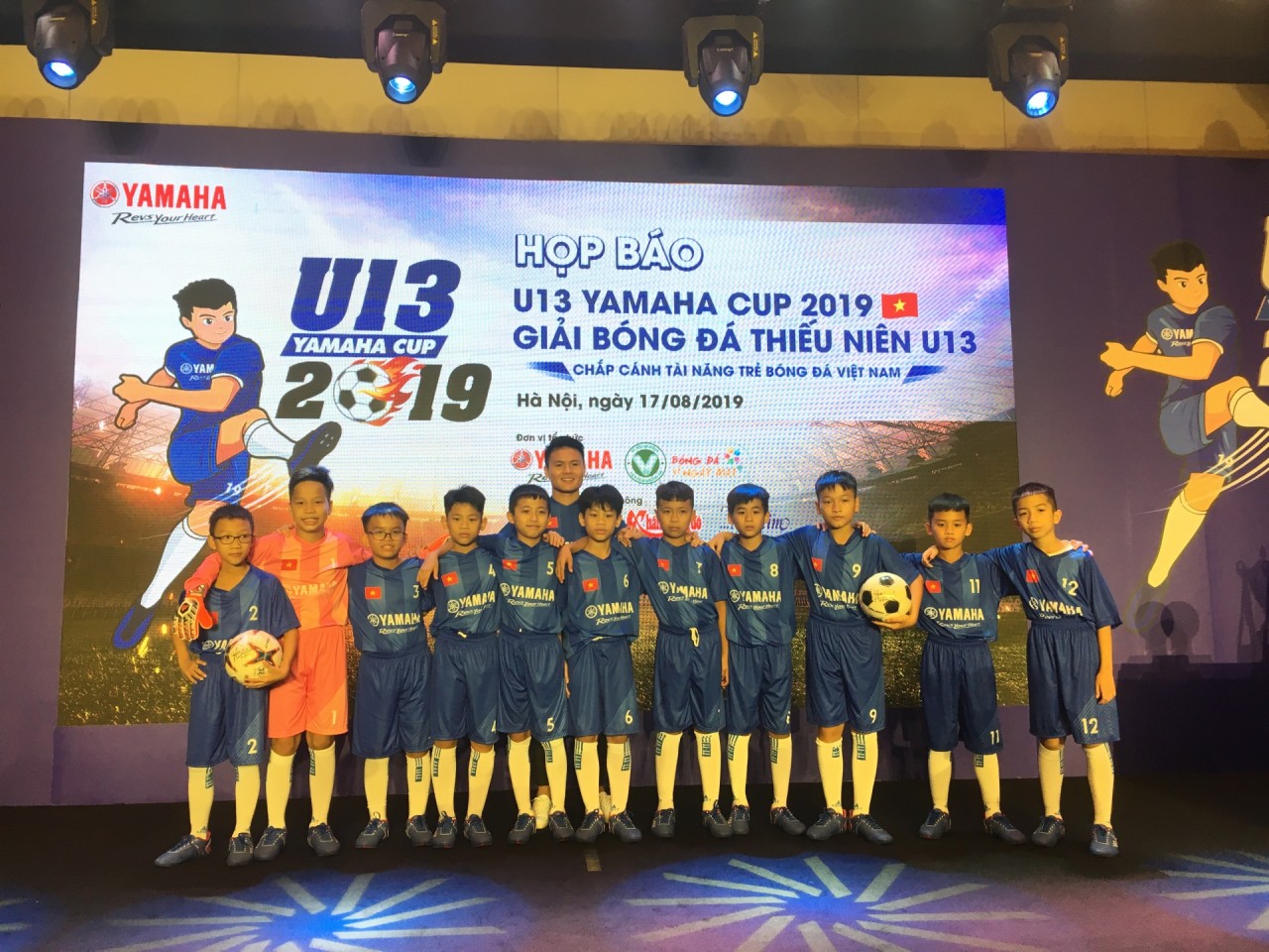 Yamaha tổ chức Giải bóng đá thiếu niên U13 2019 yamaha to chuc giai bong da thieu nien u13 2019