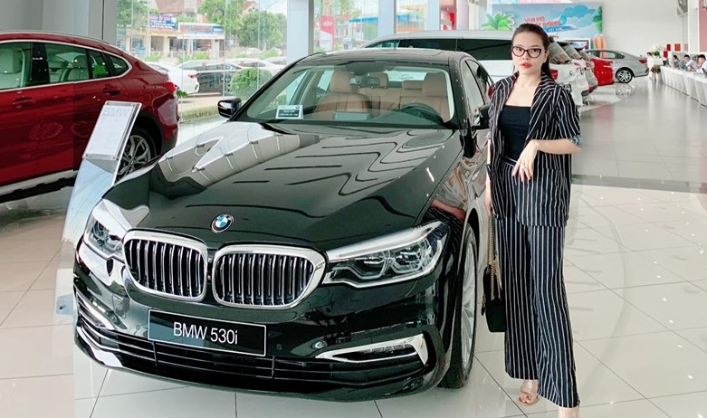 ba chu tham my vien choi lon tang khach hang bmw 530i gia 3 ty dong