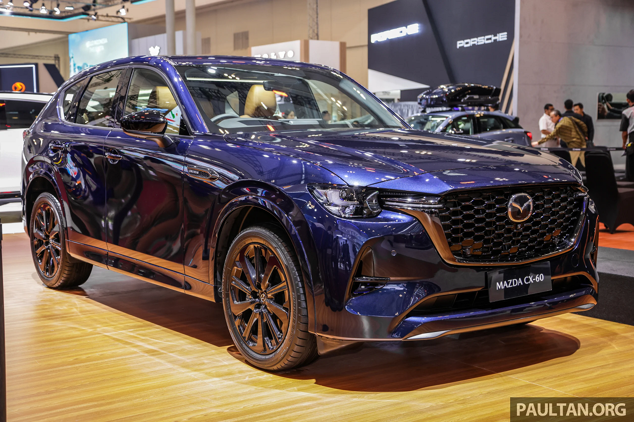 Mazda CX-60 trang bị động cơ 3.3L hybrid, giá gần 1,9 tỷ đồng tại Indonesia Mazda CX-60 trang bị động cơ 3.3L hybrid, giá gần 1,9 tỷ đồng tại Indonesia