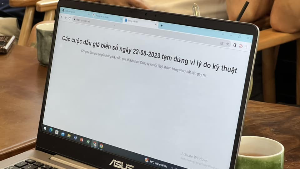 Tiếp tục sử dụng web đấu giá biển số xe trực tuyến trong phiên đấu giá tiếp theo