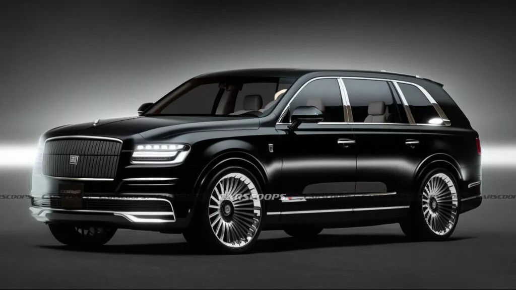 Toyota Century SUV sẽ sử dụng động cơ hybrid từ Lexus TX
